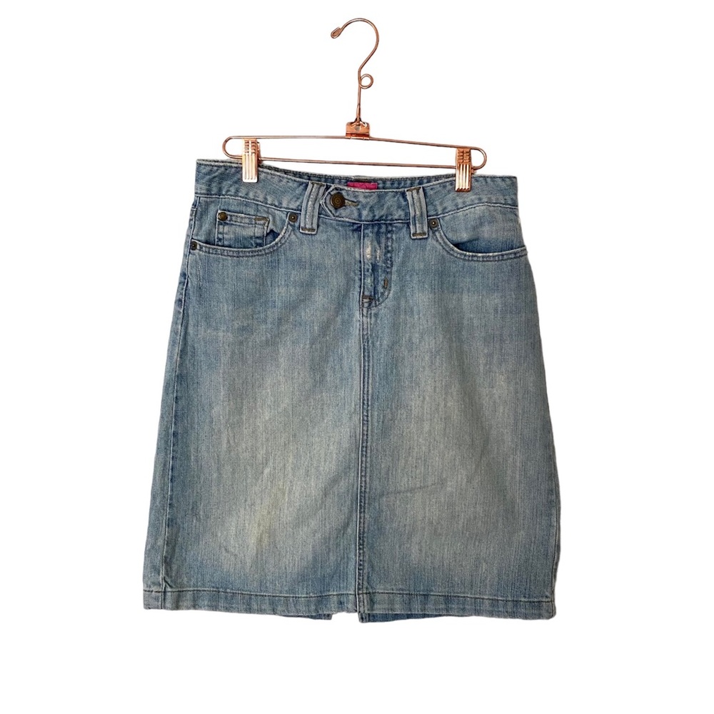Vintage Y2K The Limited Jeans Denim Mini Skirt Size 0